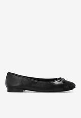 Tory Burch Leather ballet flats Black 166214 0-004
