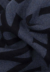 Monogram Wool Scarf