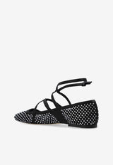 فلات باليه أستوريا مُزين بالكريستال