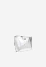4G Liquid Metallic Leather Pouch Bag