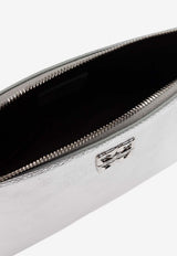 4G Liquid Metallic Leather Pouch Bag