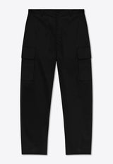 Logo Embroidered Cargo Pants
