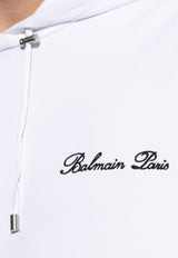 Signature Logo Embroidered Hoodie