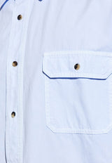 Long-Sleeved Shirt with Pockets