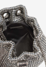 Jimmy Choo Micro Bon Bon Crossbody Bag Silver MICRO BON BON BXW-SILVER