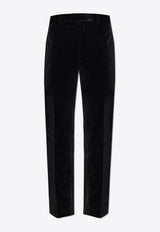 Side Stripes Velvet Pants