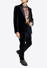 Side Stripes Velvet Pants