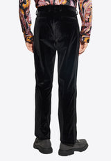 Side Stripes Velvet Pants