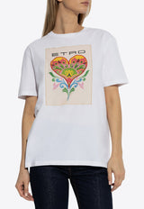 Etro Graphic Print T-shirt White WRMA0005-AK787 W0111