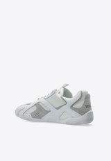Versace Galaxia Leather Low-Top Sneakers White 1017878 1A12892-2EJ70
