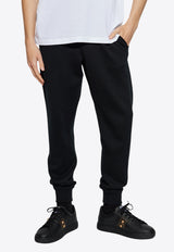 Versace Medusa Biggie Cashmere-Blend Track Pants Black 1018719 1A12912-1B000