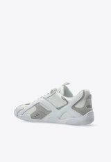 Versace Galaxia Leather Low-Top Sneakers White 1019007 1A12892-2EJ70