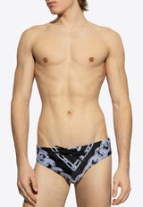 Versace Swim Briefs Black 1019006 1A13625-5B950