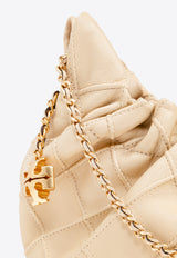 Tory Burch Mini Fleming Shoulder Bag Beige 162451 0-700