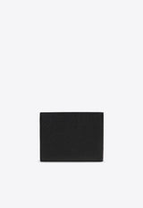 Salvatore Ferragamo Logo-Plaque Bi-Fold Wallet 661609 MICRO GANCIO 781796-NERO