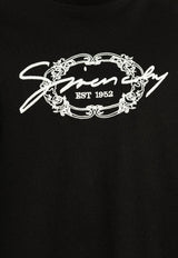 Givenchy Printed Logo T-shirt Black BM71M G3YPK-001