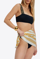Versace Greca Swimsuit Top Black GÓRA 1018166 1A11119-1B000