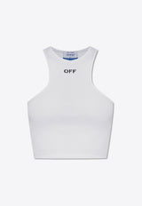 OFF Stamp Cropped Top