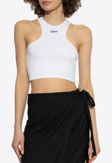 OFF Stamp Cropped Top