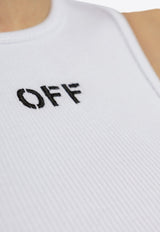 OFF Stamp Cropped Top