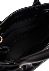 Versace Medusa '95 Quilted Tote Bag Black 1013169 1A12973-1B00V