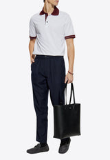 تي شيرت بولو بتصميم كولور بلوك