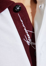 تي شيرت بولو بتصميم كولور بلوك