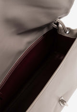 The Large Dual Leather Shoulder Bag