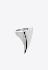 Alexander McQueen Tiger Claw Ring Silver 805735 J161N-0926