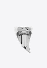 Alexander McQueen Tiger Claw Ring Silver 805735 J161N-0926