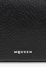 Alexander McQueen Mini T-Bar Leather Shoulder Bag Black 813553 1VDGB-1000