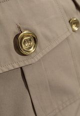 فستان قصير بحزام