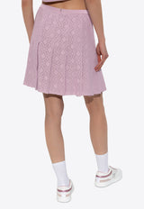 Pleated Mini Skirt