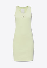 4G Ribbed Midi Dress
