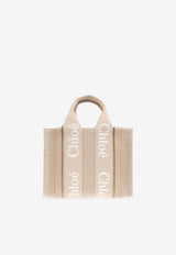 حقيبة توت وودي صغيرة من القماش