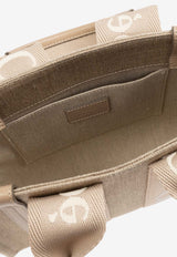 حقيبة توت وودي صغيرة من القماش