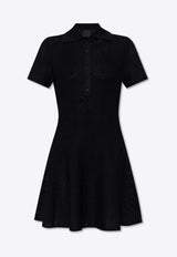 فستان جاكار قصير