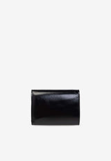 Iconic Logo Tri-Fold Leather Wallet