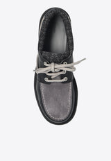 Givenchy Leather Platform Loafers Black BH103 QH1UG-001