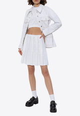 جاكيت من الدنيم بأزرار