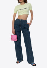 جينز قصير بقَصة ساق مُستقيمة