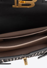 Balmain B-Buzz 24 Top Handle Bag Monochrome EN1DA829 TJGH-GFE