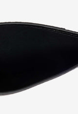 Logo-Stamp Leather Cardholder