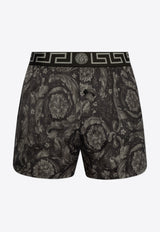 Barocco-Print Boxer Shorts