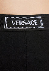 Versace Logo-Patched Leggings Black 1016403 1A12037-1B000