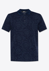 Logo-Monogram Polo T-shirt