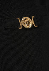 Versace Medusa Zipped Cardigan Black 1018718 1A12912-1B000