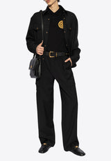 Versace Medusa Buttoned Jacket Black 1018867 1A08771-1B000
