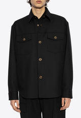 Versace Medusa Buttoned Jacket Black 1018867 1A08771-1B000