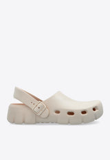 Birkenstock Birki Flow Rubber Clogs Cream 1027706 F-EGGSHELL